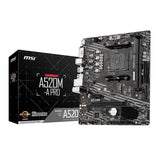MSI A520M-A PRO AM4 AMD microATX Gaming Motherboard
